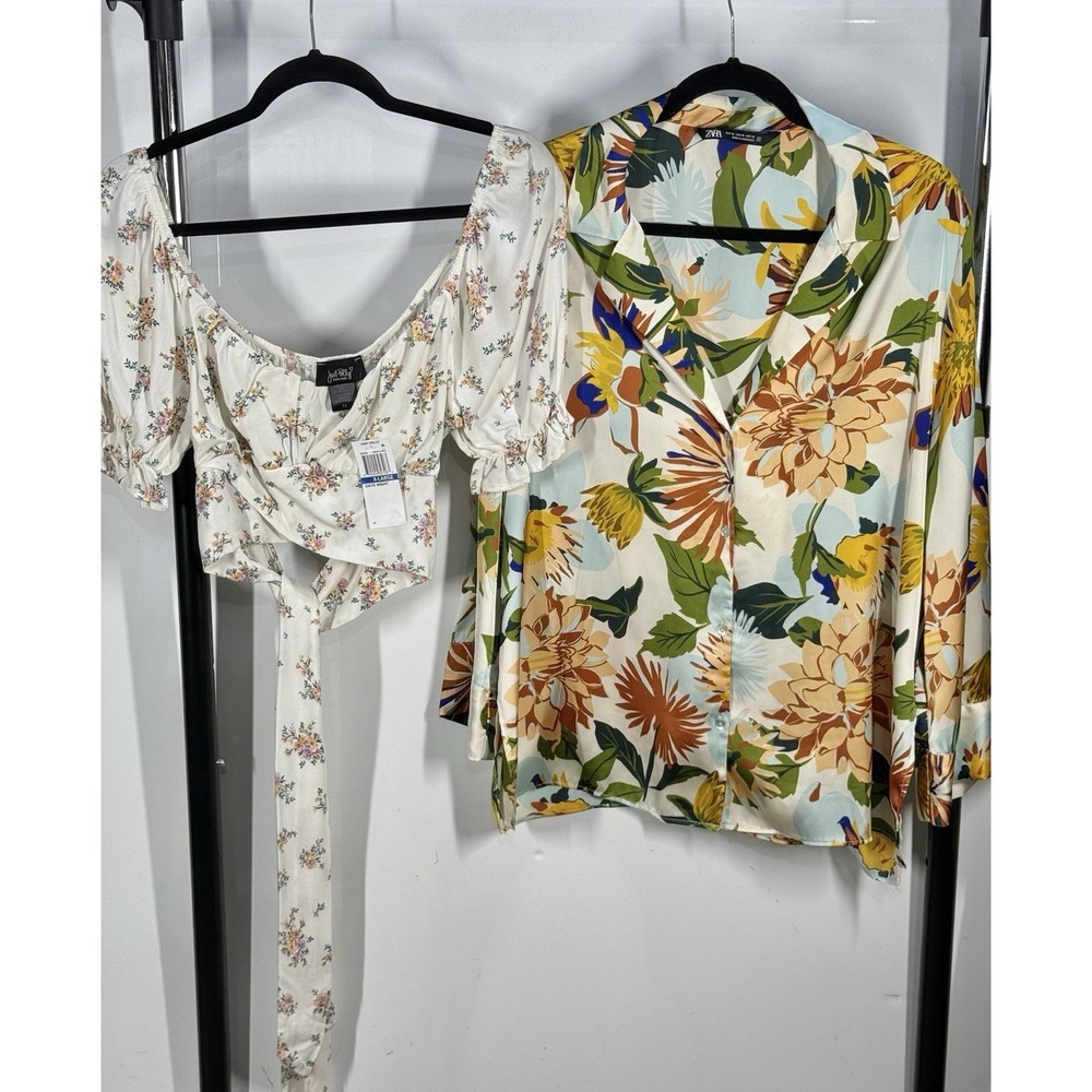 Womens Plus Size Clothing Lot/Bundle XL/XXL Torrid Zara Boho Floral Lucky Brand - Picture 6 of 7